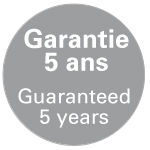 Fabrication Française garantie 5 ans