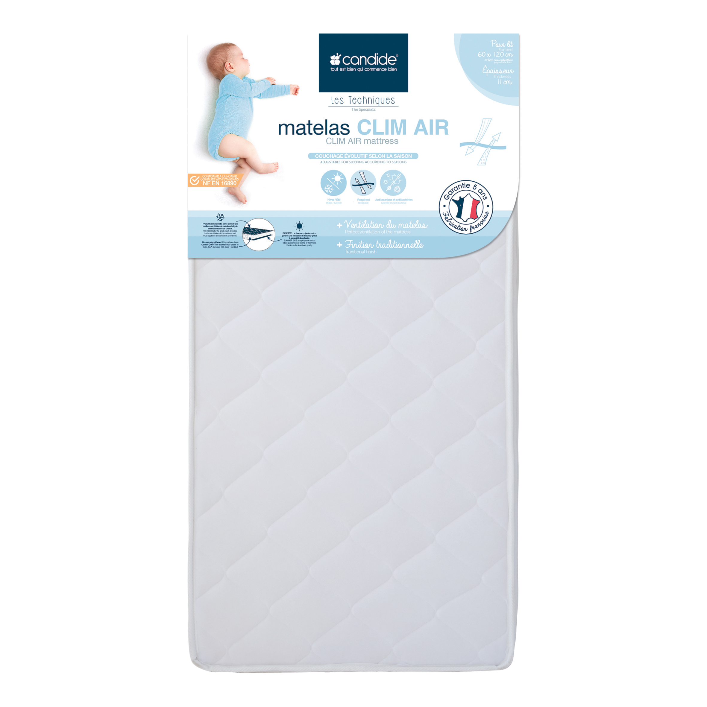 Candide Clim Air Mattress 60 X 1 X 11 Cm Baby Products Nursery Halocharityevents Com