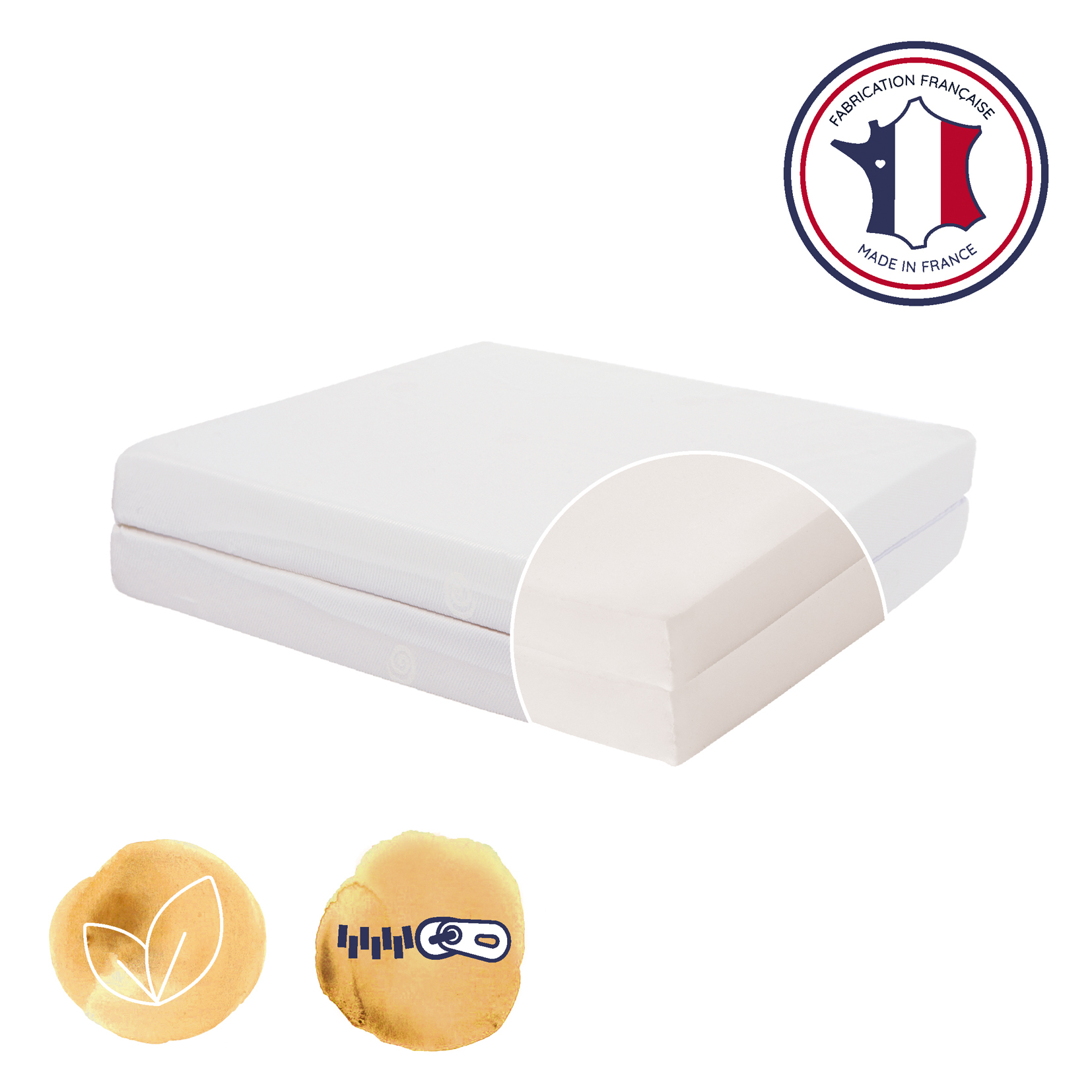 Matelas pliant lit bébé 60x120