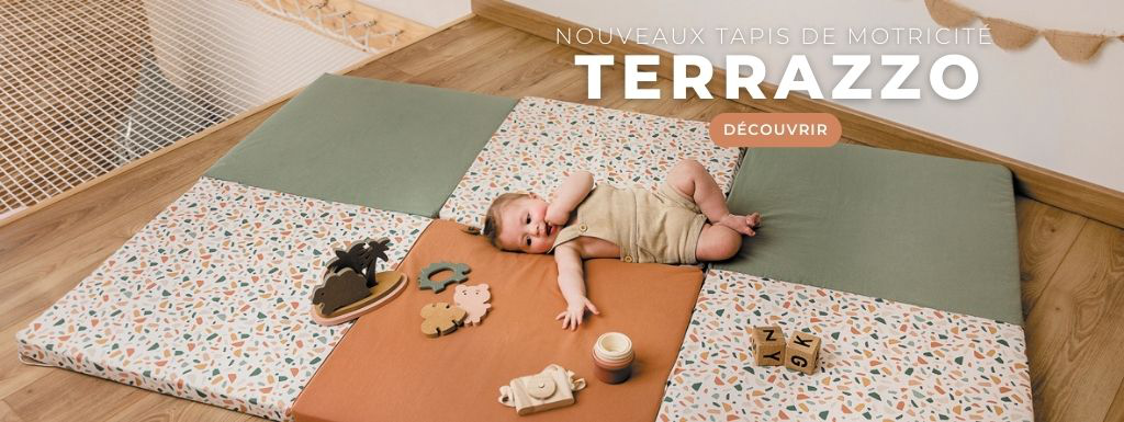 Tapis de motricité Terrazzo