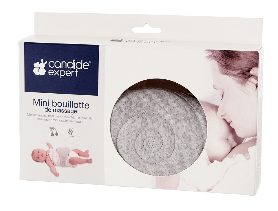 Mini Bouillotte De Massage Gris Candide Mini Bouillotte De Massage Gris Candide